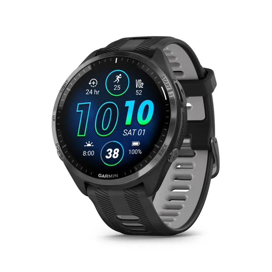 Garmin Forerunner 965, Karbon Gri DLC Titanyum Siyah | Gri