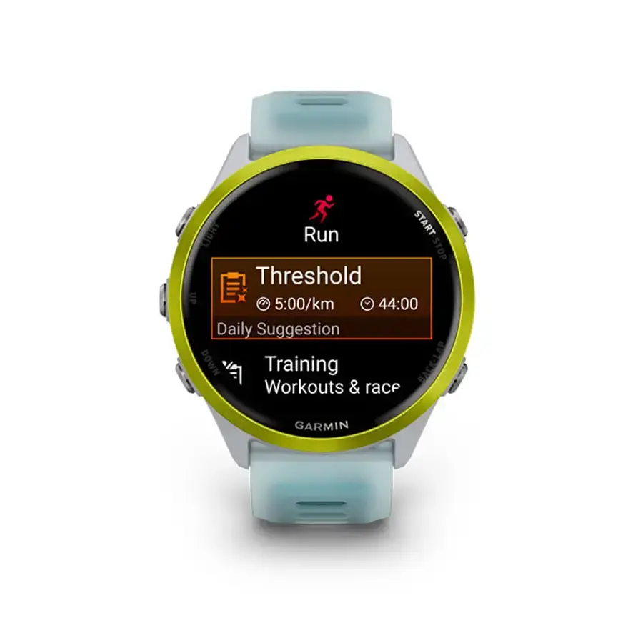 Garmin Forerunner 570, Sarı/Turkuaz 47mm