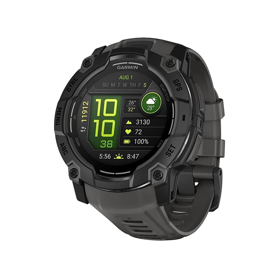 Garmin Instinct 3 – 50 mm, AMOLED Black with Charcoal Band