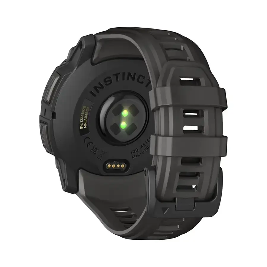 Garmin Instinct 3 – 50 mm, AMOLED Black with Charcoal Band