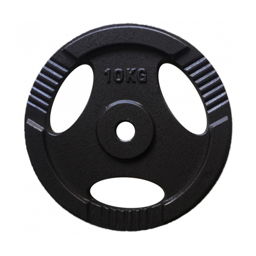 Protech Iron Plated Flange Weight - 10 KG