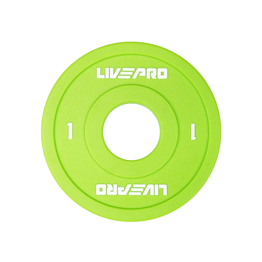 Protech Urethane Weight Plate - 1 KG - Green