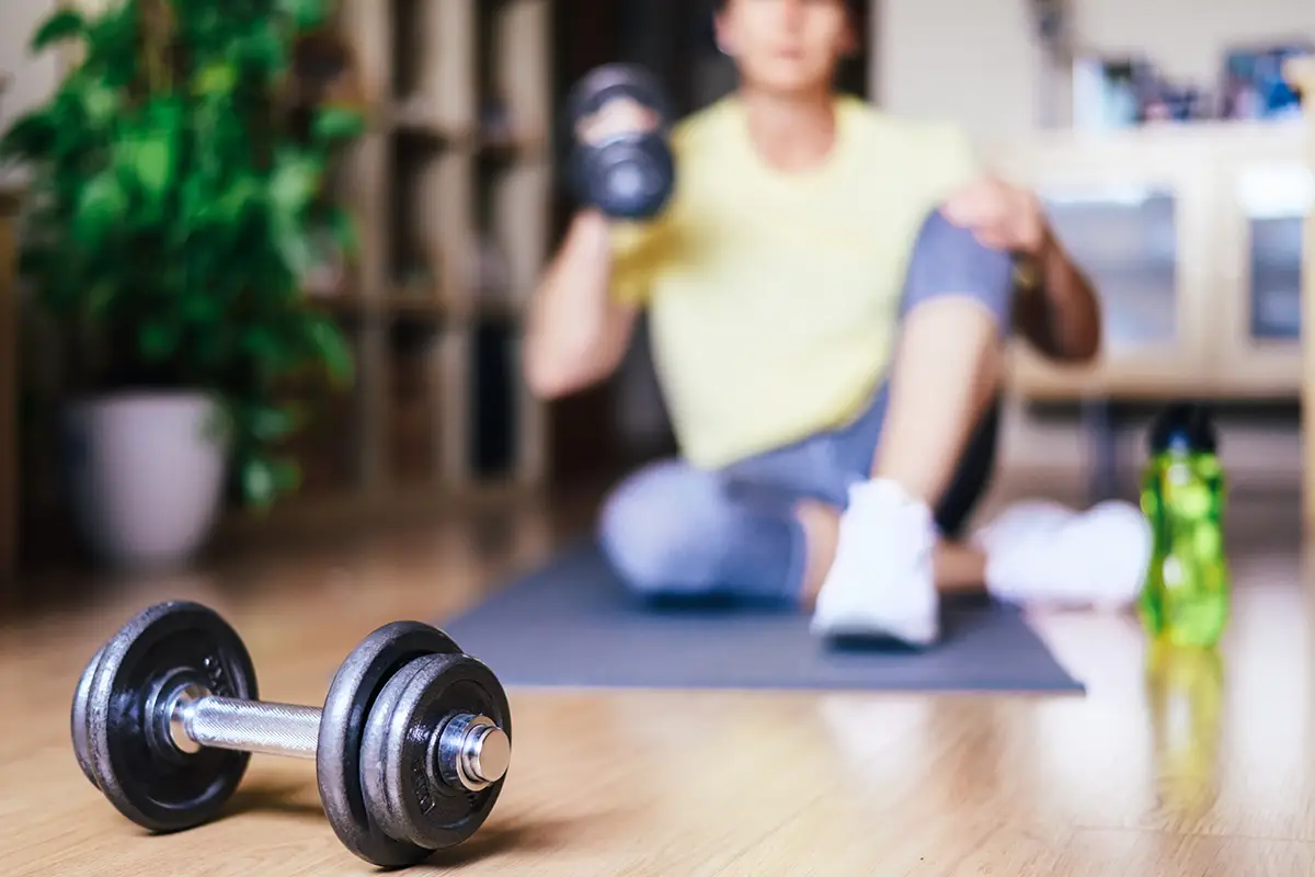 Dumbbell seti ve çok amaçlı ağırlıklar