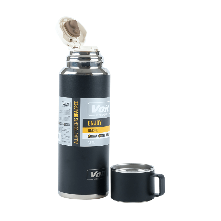 Voit Enjoy Termos 750 ml - Siyah