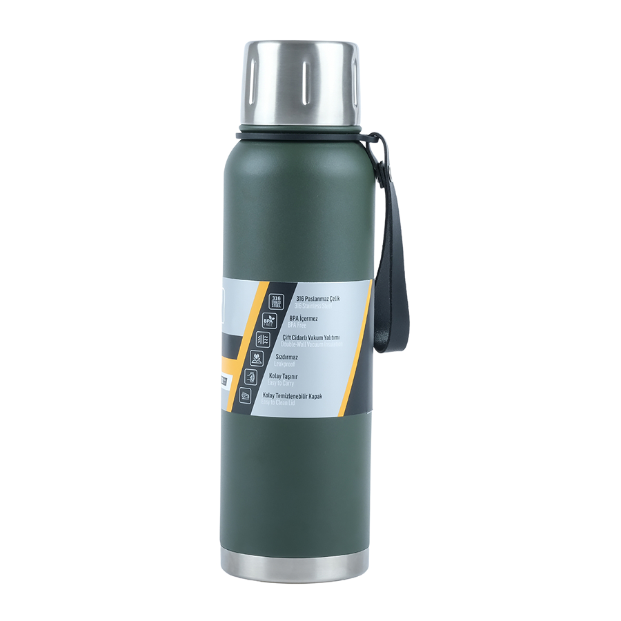 Voit Prime Termos 1000 ml - Yeşil