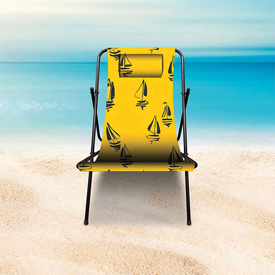 Voit Folding Chair - Yellow