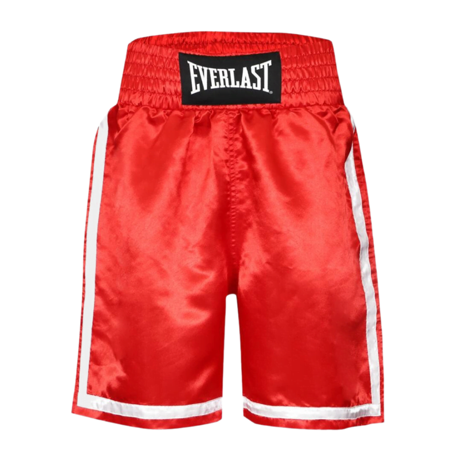 Everlast Competition Men's Boks Şortu - Kırmızı | Edip Fitness Store