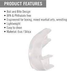 Everlast Single Mouthguard Transparent