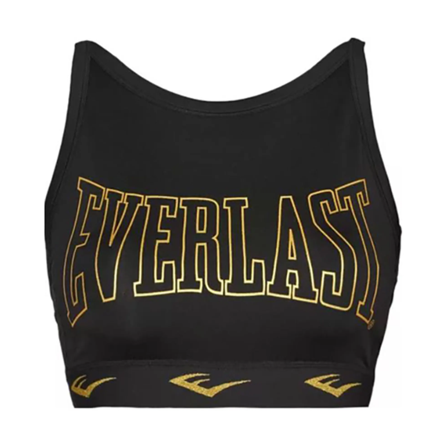 Everlast Duran Black/Gold Sports Bra - XS