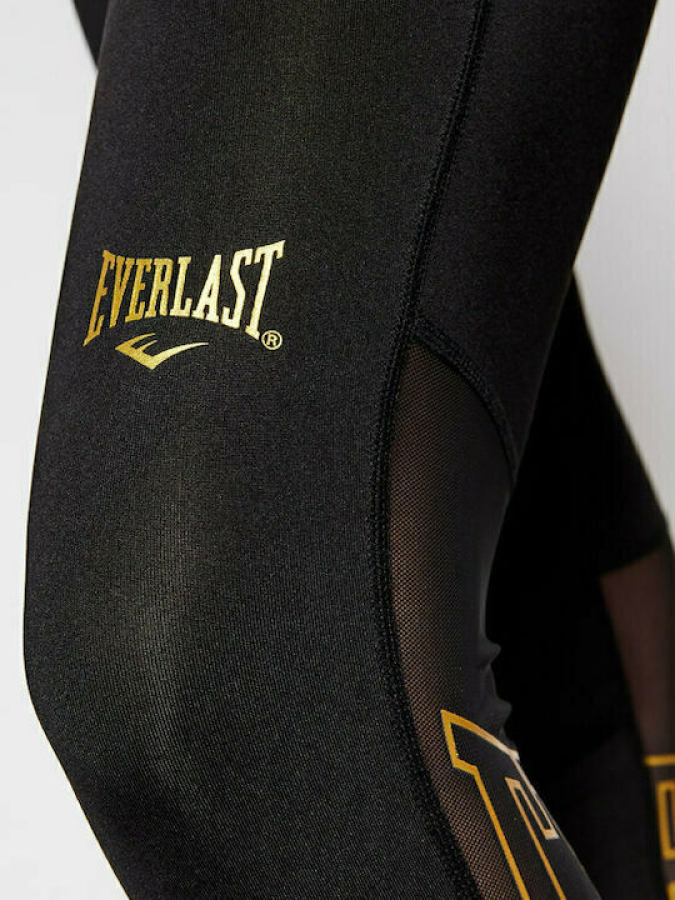 Everlast Leonard Black/Gold Leggings - XS