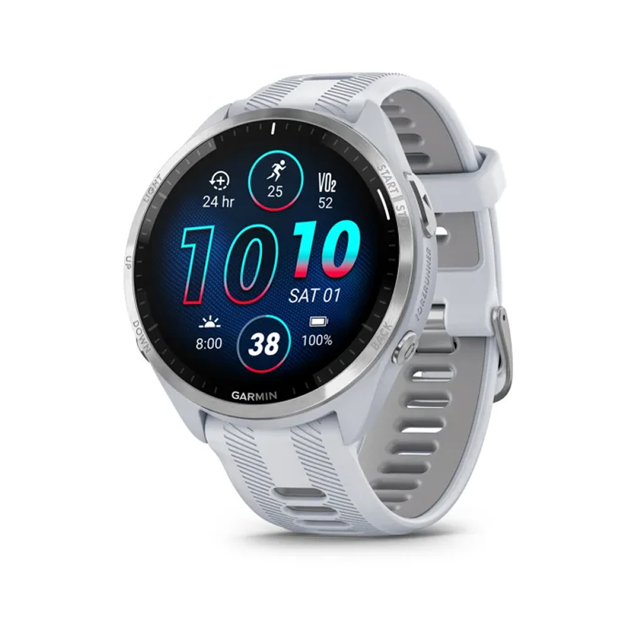 Garmin Forerunner 965, Titanium White | Gray 010-02809-11