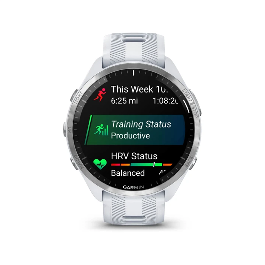Garmin Forerunner 965, Titanyum Beyaz | Gri   010-02809-11