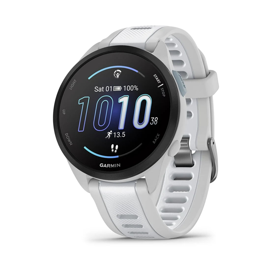 Garmin Forerunner® 165, Fog Gray/White