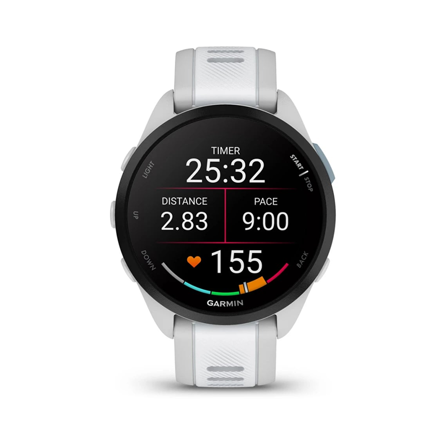 Garmin Forerunner® 165, Sis Grisi/Beyaz