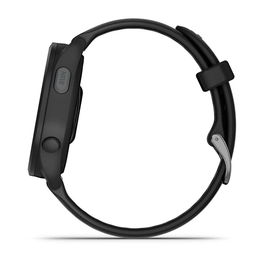Garmin Forerunner® 165 Music, Siyah/Slate Gri