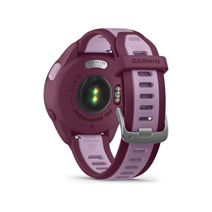 Garmin Forerunner® 165 Music, Berry/Lilac