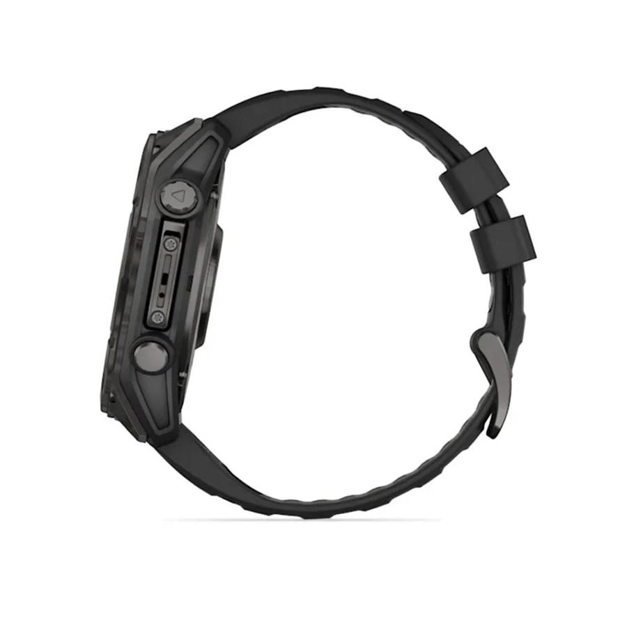 Garmin fenix® 8 – AMOLED 51 mm Sapphire Carbon Gray Titanium / Siyah