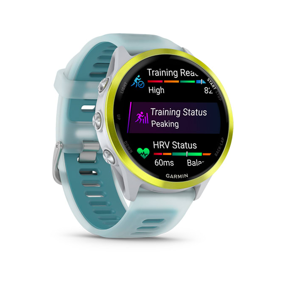 Garmin Forerunner 570, Sarı/Turkuaz 47mm