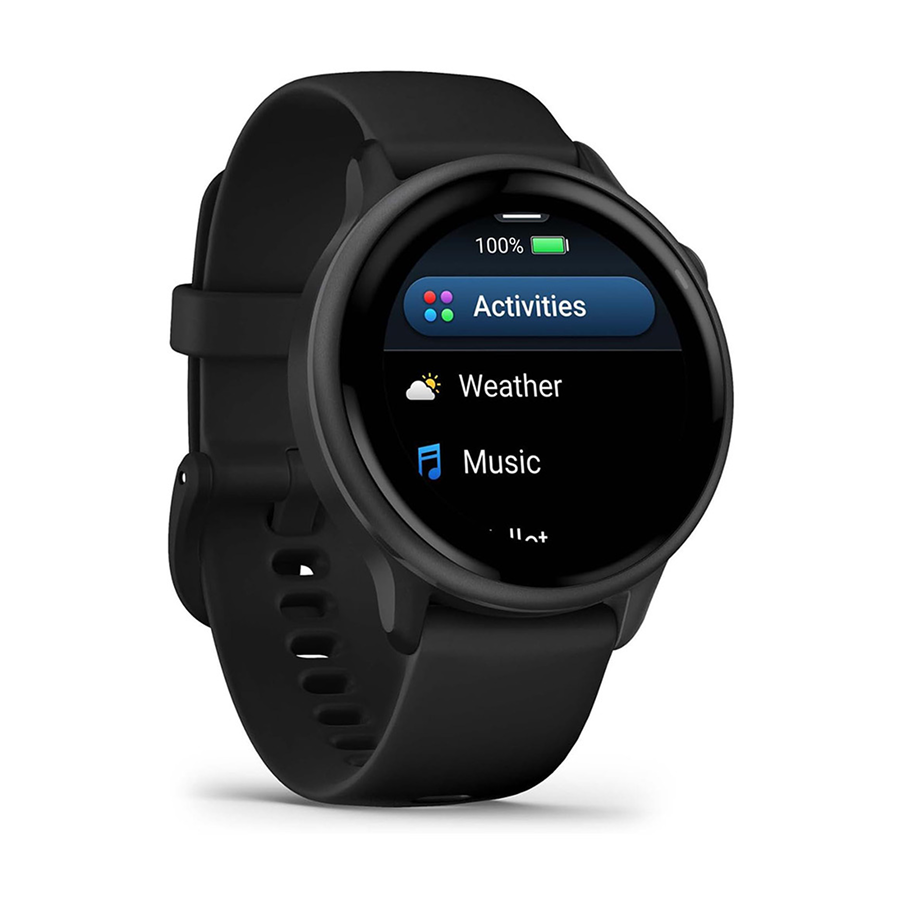 Garmin vívoactive® 6, 42mm, Siyah