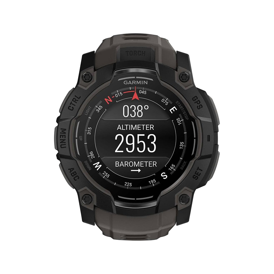 Garmin Instinct 3 – 50 mm, AMOLED Black with Charcoal Band
