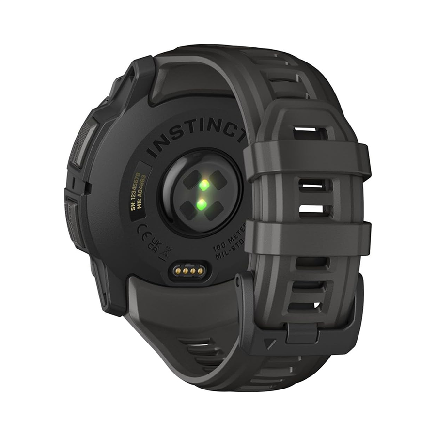 Garmin Instinct 3 – 50 mm, AMOLED Black with Charcoal Band