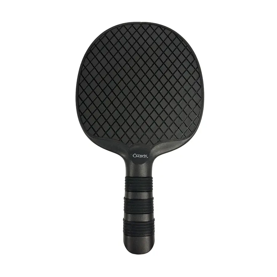 Rubber-PP Plastik Masa Tenisi Raketi - Siyah