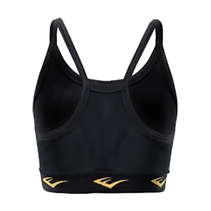 Everlast Duran Black/Gold Sports Bra - M