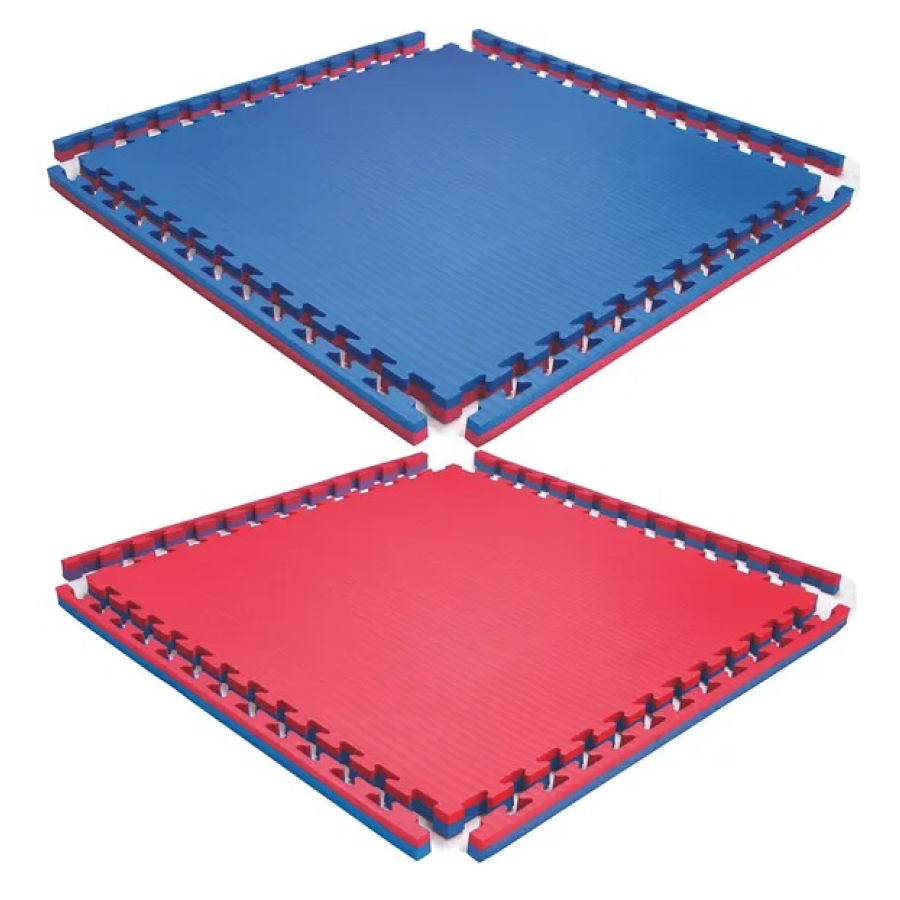 Tatami  100*100 27MM - Red/Blue
