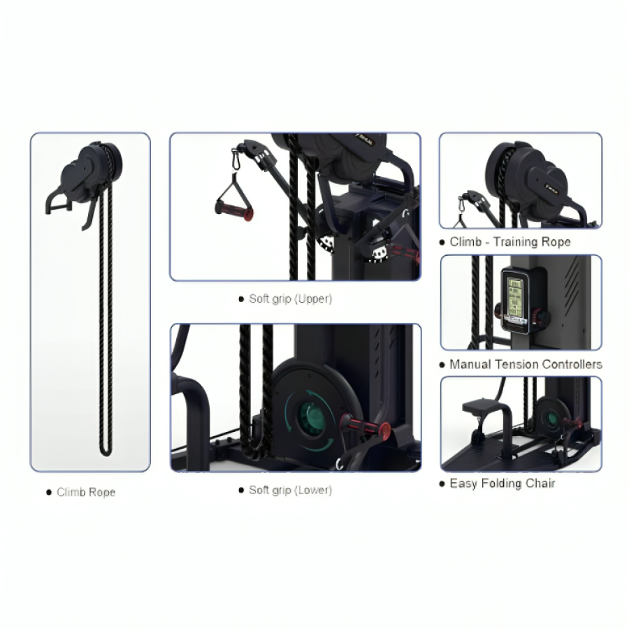 Shua Rope-Gym Çok Fonksiyonlu Antrenman Cihazı