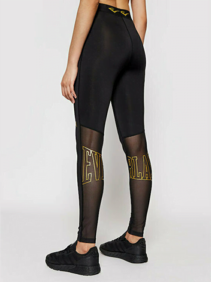 Everlast Leonard Black/Gold Leggings - M