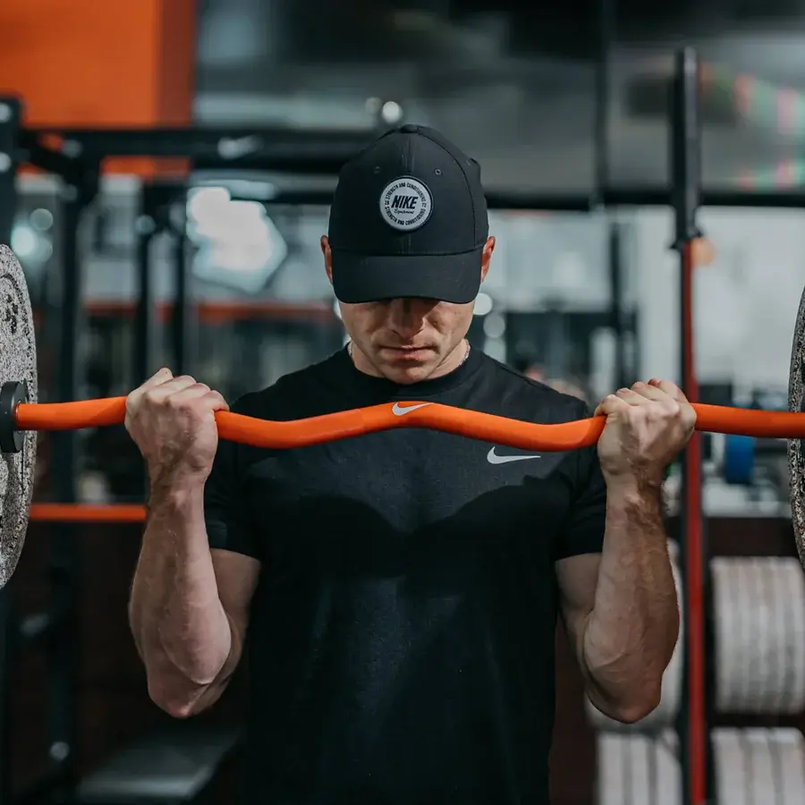 Nike Strength Shield Curl Bar