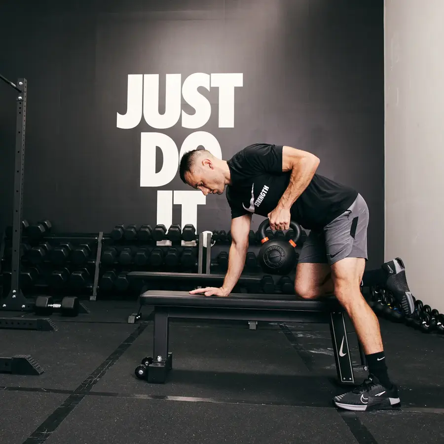 Nike Strength Rolling Weight Bench - Siyah