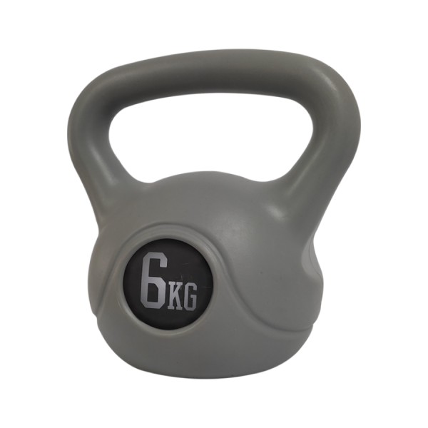 Protech Plastic Pro Kettlebell 6 KG - Gray