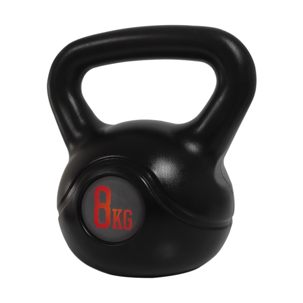 Protech Plastic Pro Kettlebell 8 KG - Black