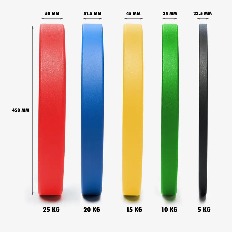Nike Strength Pro Urethane Bumper Plates - Olympic