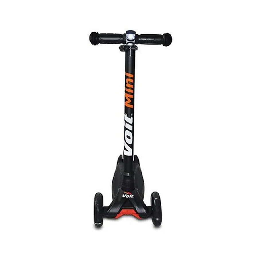 Voit Işıklı 3 Teker Çocuk Scooter - Siyah