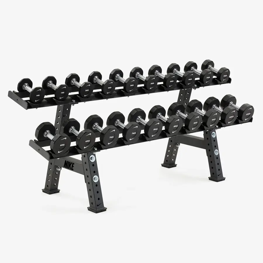 Nike Strength Pro Urethane Dumbbell Rack