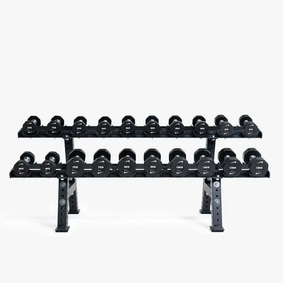 Nike Strength Pro Urethane Dumbbell Rack