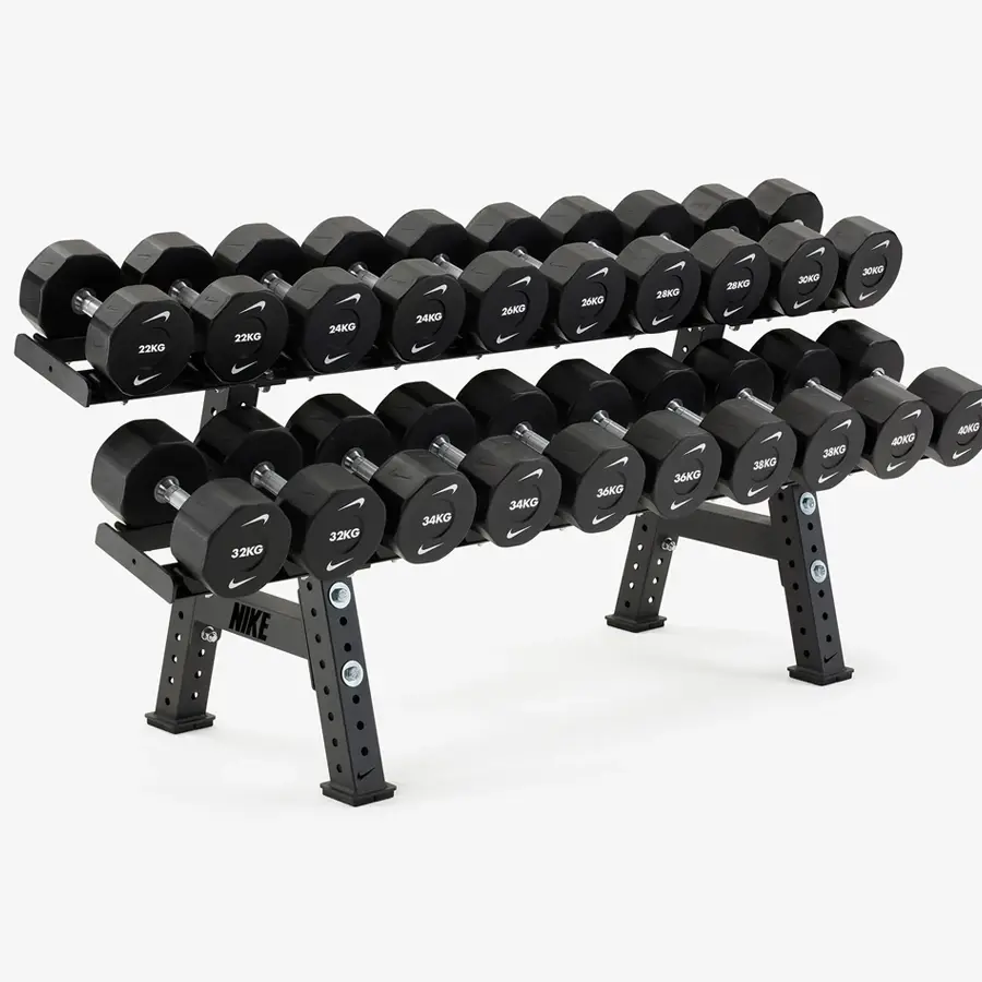 Nike Strength Pro Urethane Dumbbell Rack