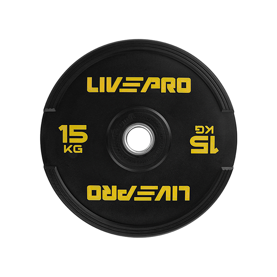 Protech 15 KG Rubber Bumper Weight Plate