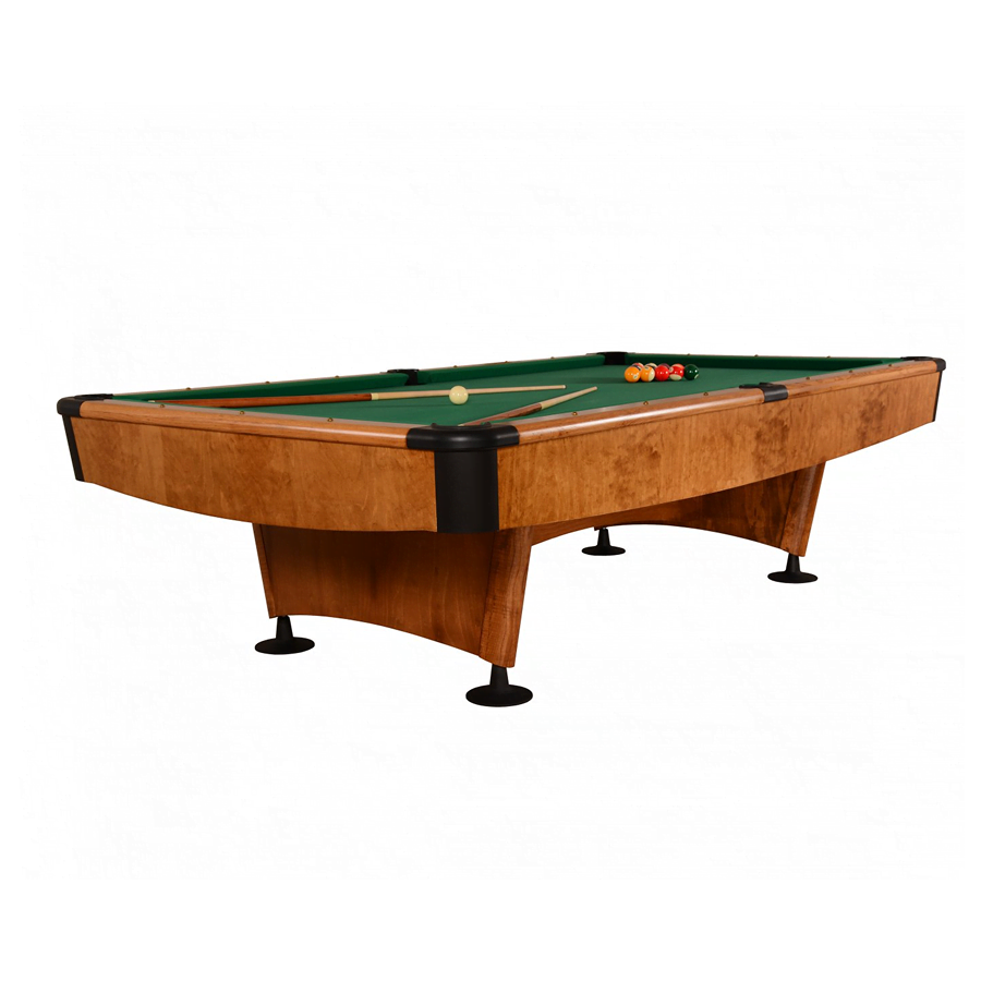 Aker 9ft Elliptic 16 Ball American Pool Table