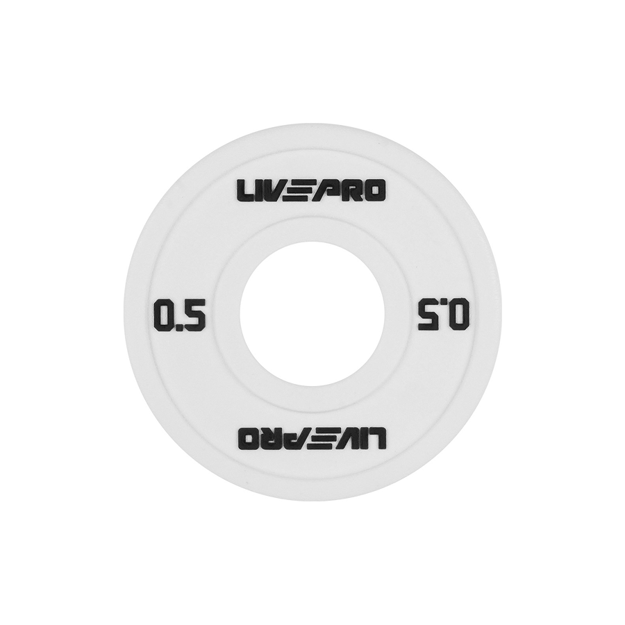 Protech Urethane Weight Plate - 0.5 KG - White