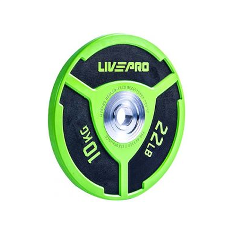 Protech Dual Color Bumper Weight Plate – 10 KG