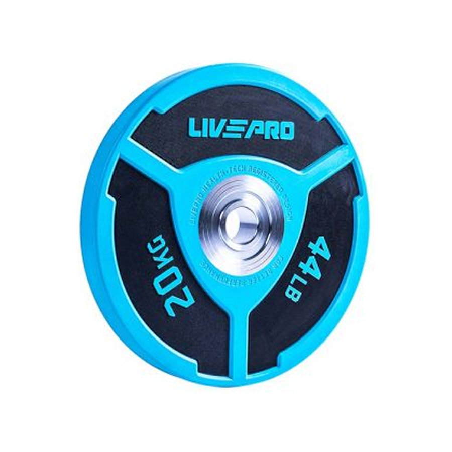 Protech Dual Color Bumper Weight Plate – 20 KG