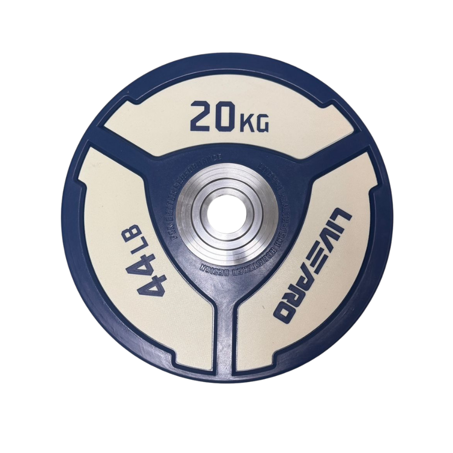 Protech Çift Renkli Bumper Ağırlık Plakası – 20 KG