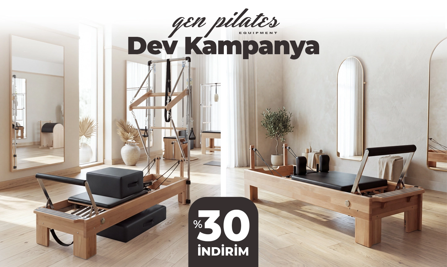 Pilates Ekipmanlarında Dev Fırsat 